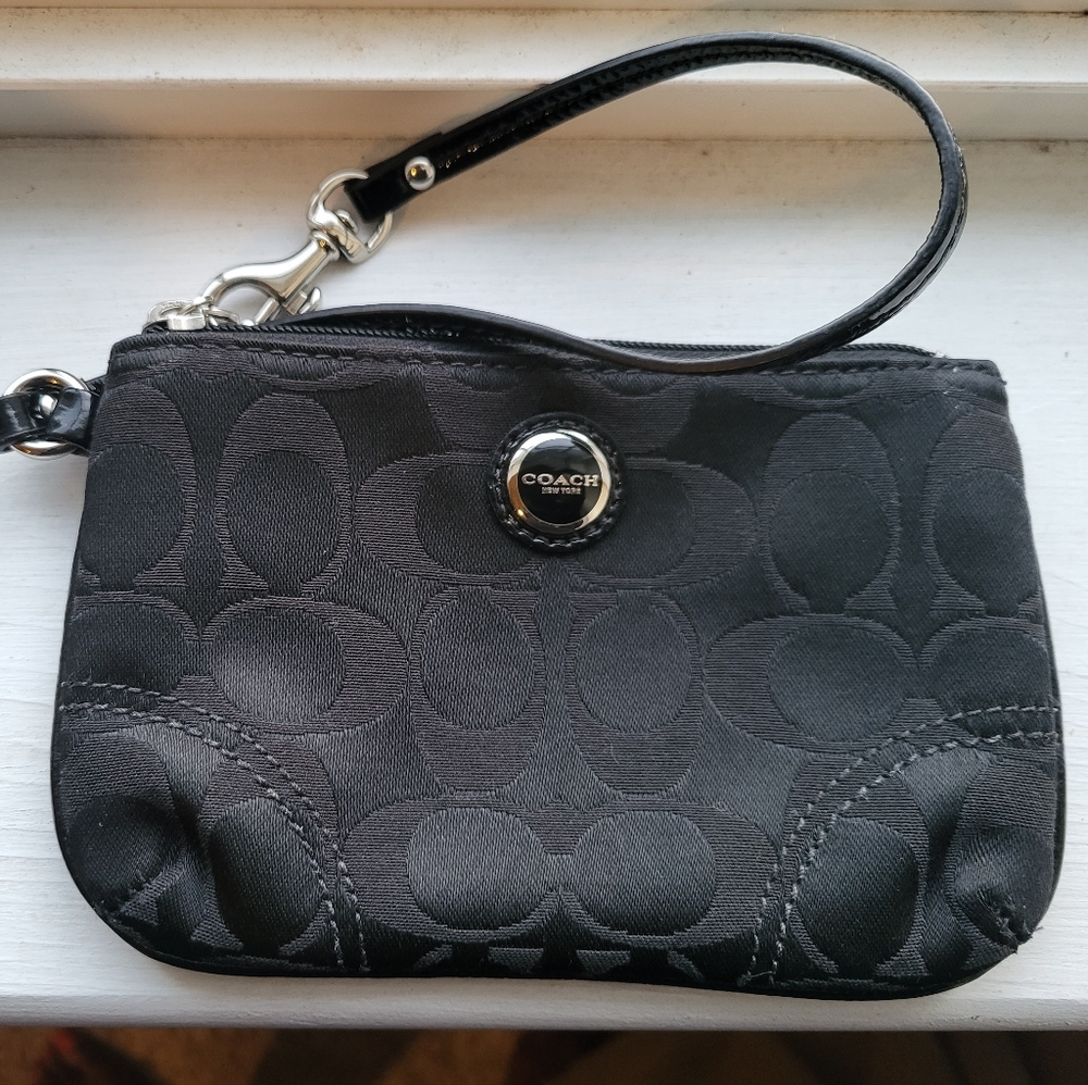 Coach small wristlet